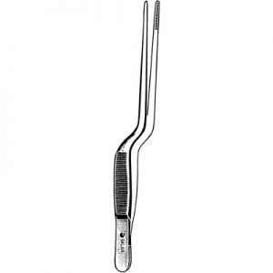 7-1_2" Adson Bayonet Dressing Forceps, Serrated, Delicate South Africa