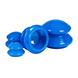 Blue Massage Vacuum Cupping Set