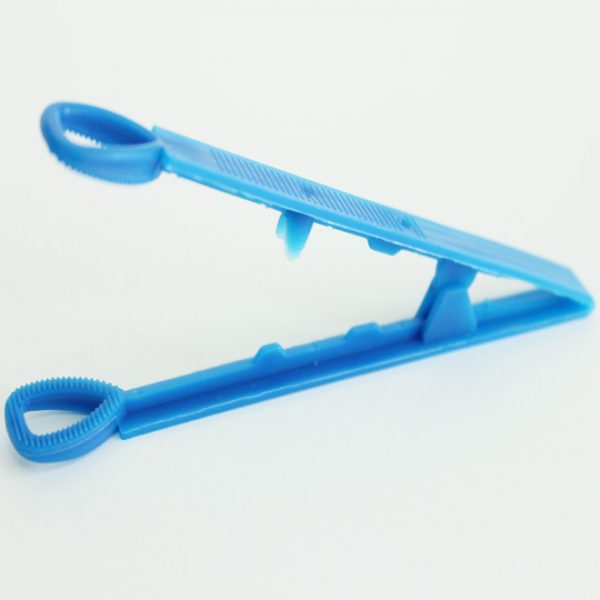 Disposable 12cm Length Plastic Tweezers with Loop-end