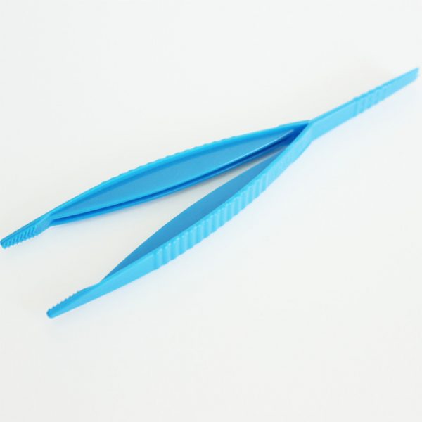 Disposable 14cm Length Plastic Tweezers with Long Handle