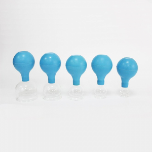 Rubber Bulb Suction Glass Cupping Cups