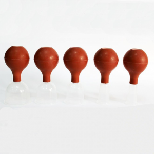Rubber Bulb suction PP cupping cups