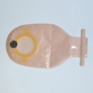 Two-piece colostomy bag