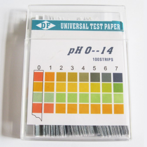 Universal Indicator Paper 100pcs Plastic Strips
